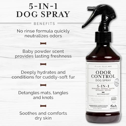 5-in-1 Dog & Pet Deodorizer Spray, Odor Control & Detangling - Image 4