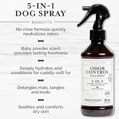 5-in-1 Dog & Pet Deodorizer Spray, Odor Control & Detangling - Image 4