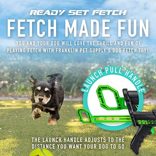 Franklin Sports Mini Tennis Ball Launcher Cannon for Fetch - Image 2