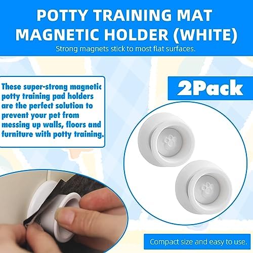 Potty Training Pad Magnetic Holder for Any Size of Puppy Pee Pad - Image 2
