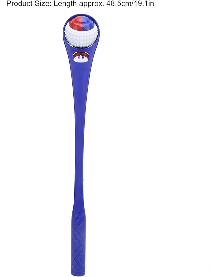 PP Dog Ball Launcher Stick, Interactive Throwing Toy with Retractable Tether for Outdoor Play and Exercise, Extendable Handle Length 19.1 Inches
