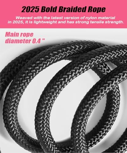 Hands Free Double Dog Leash for Two Dogs, No Tangle 360° Swivel Fit for Small and Medium Breeds, Adjustable Split Leads (Black) - Image 3