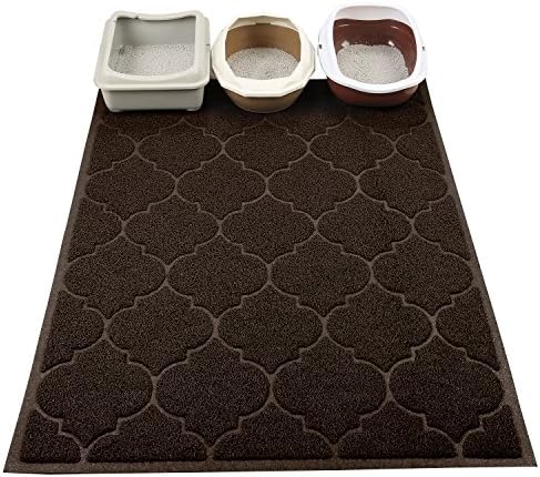 LittleTiger Cat Litter Mat, XL Super Size, Phthalate Free, Easy to Clean, 46x35 Inches, Durable, Soft on Paws, Large Litter Mat. - Image 2