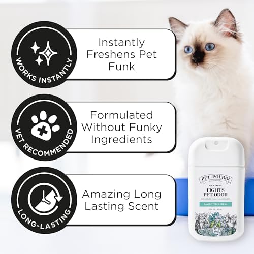 Pet-Pourri Pocket Deodorizer Spray, Pawsitively Fresh, 1 Fl Oz - Image 4