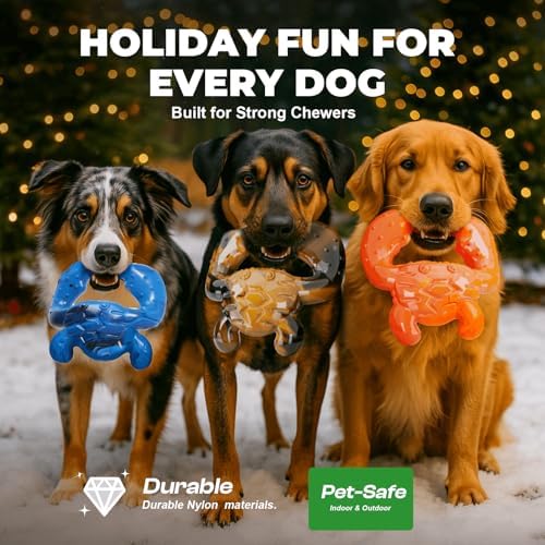 Dog Chew Toys for Aggressive Chewers – Tough Indestructible Dog Toy for Large Dogs, Durable Long-Lasting Chew Bones, Heavy Duty Interactive Dog Toys to Keep Dogs Busy & Relieve Boredom - Image 3