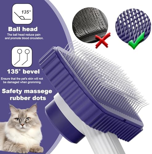 Cat brush, Cat Brush for Long or Short Haired Cats - Image 2