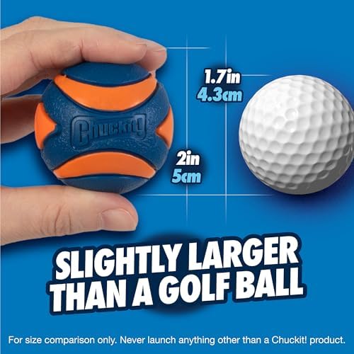 Chuckit! Ultra Squeaker Ball Dog Toy, Small, 2in, 2 Pack - Image 6