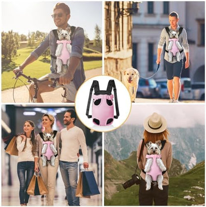 YUDODO Pet Dog Carrier Backpack Adjustable Front Carrier for Small Dog Cat - Image 5