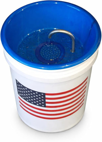 Large Dog Water Fountain, 5-Gallon (19L) Anti-Splash Dog Fountain with UV-C Filtration, XL Capacity for Multiple Dogs, Keeps Floors Dry – Freedom Pet Fountain