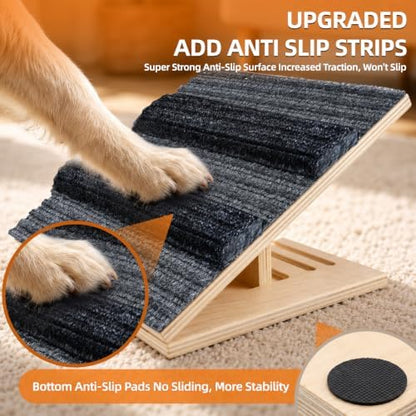 Upgraded Dog Ramps for Stairs, Adjustable Stair Ramp for Dogs (4.7"–7") - Image 3