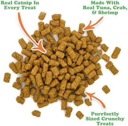 Meowijuana Knock 'n' Nibble Toy & Treat Bundle | Starfish & Seafood - Image 5