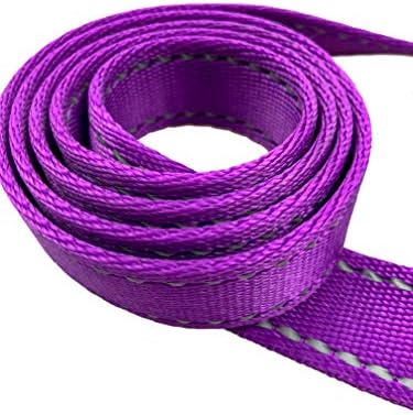 Primal Pet Gear Dog Leash 6ft Long,Traffic Padded Two Handle,Heavy Duty,Reflective Double Handles Lead for Control Safety Training,Leashes for Large Dogs or Medium Dogs,Dual Handles Leads(Purple) - Image 5