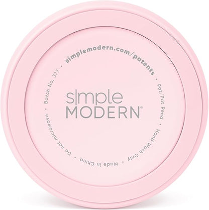 Simple Modern Stainless Steel Pet Water Bowl for Dogs & Cats | Reusable Insulated Stainless Steel Food Bowls for Dog Cat | No Tip No Slip BPA Free | Bentley Collection | Large (64oz) | Blush