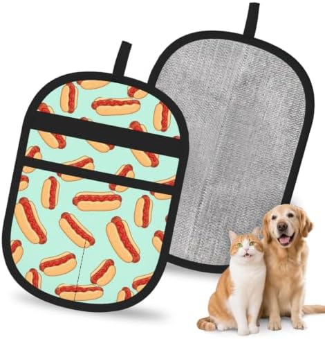 Hotdog Pet Hair Removal Glove Brush Pet Hair Remover Tool for Carpet by Unknown