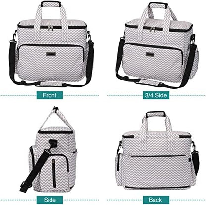 BAGLHER Dog Travel Bag, Pet Travel Bag (ALL Pet Travel Supplies), With 2 Pet Food Containers and 2 Collapsible Silicone Bowls; Essential Kits for Pet Travel BLW - Image 2