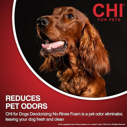 CHI for Dogs Deodorizing Waterless Foam Wash, Pump Bottle, 8 Oz - Image 3