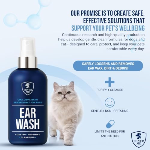 Nano Silver Pet Ear Wash for Dogs & Cats Spray, 8 Oz - Image 6