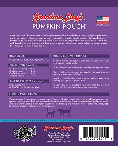 grandma lucy's Pumpkin Pouch Digestive 6oz,Purple - Image 2