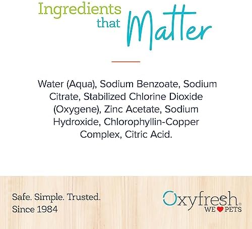 Oxyfresh Premium Pet Dental Care Solution Pet Water Additive – No Brushing - Image 6