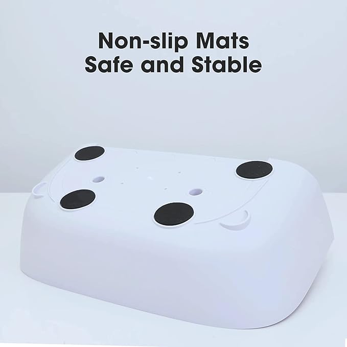 CATLINK Ramp, Compatible with Prox Series Self Cleaning Cat Litter Box, Easy Entry for Elder Cats, Kitten and Cats with Limited Mobility, Traps Mess from Box and Paws (White)