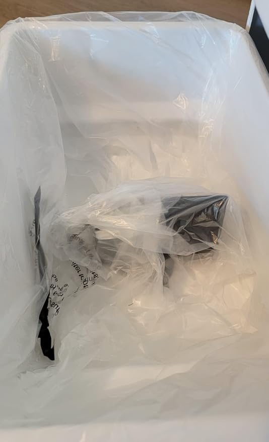 Waste Leveler Insert for Litter-Robot 4 Waste Drawer - Extended Capacity to go Longer Between Changing Bags! (White Waste Leveler)