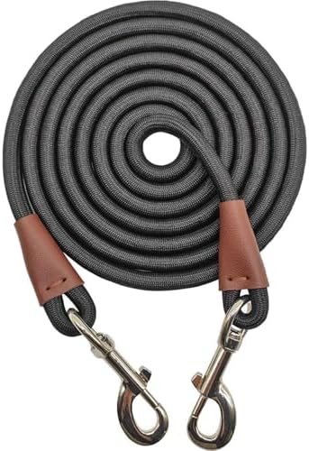 Dog Tie Out Leash Long Tether 8-10-13-15-20-25-30-35-40-50-65FT by SEPXUFORE