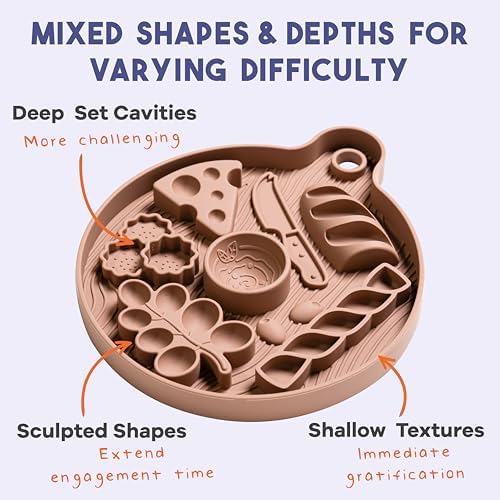 Dog Lick Mat - Silicone Slow Feeder with Suction Cups - for Fast Eaters - Image 4