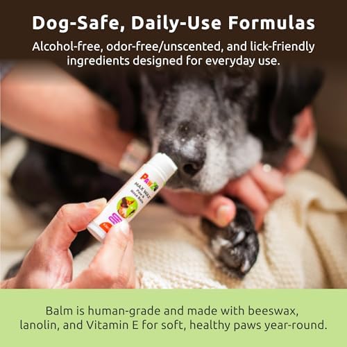 PawZ Travel Wax & Wipe Kit – Dog Paw Wipes Unscented (Clip-On Travel Tube) + Paw Balm Stick for Dogs, Clean, Moisturize & Protect Dog Paws, Mess-Free On-the-Go Paw Cleaning Kit - Image 7