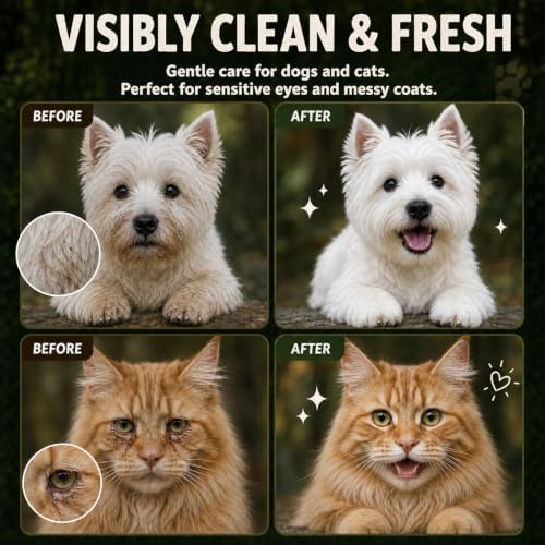 Dog Wipes for Paws and Butt, 400 Count (4 Packs), Hypoallergenic Pet Wipes for Dogs & Cats - Deodorizing Wipes with Aloe Vera for Face, Ears, Coat & Sensitive Areas - Unscented Dog Cleaning Wipes - Image 4
