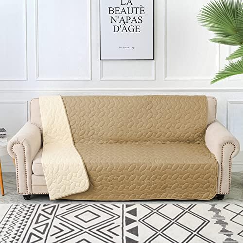 Ameritex Pet Bed Cover Dog Bed Blanket for Sofa and Furniture Waterproof New Pattern Design (52x82 Inch, Sand) - Image 5