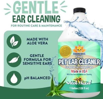 Bodhi Dog Ear Cleaner for Dogs and Cats – Gentle Dog Ear Cleaning Solution with Aloe Vera – Removes Wax, Dirt & Debris – Helps Keep Ears Clean - Image 2