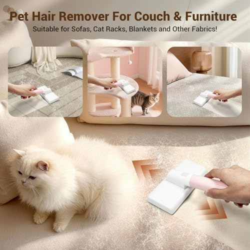 Pet Hair Removal Glove Set, 3PCS Reusable Cleaning Tools - Image 4