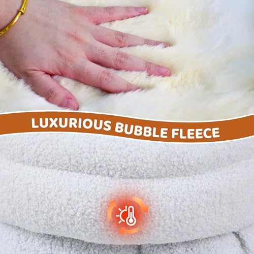 3 in 1 Semi-Enclosed Self Warming Burrow Cat Bed Sleeping Cave - Image 3