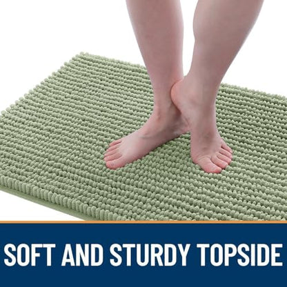 OLANLY Dog Door Mat for Muddy Paws 30x20, Extra Absorbent Chenille Mud Mat - Image 3