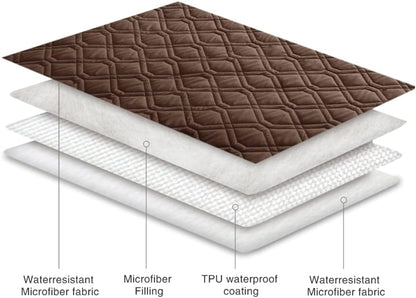 Ameritex Waterproof Blanket Reversible Dog Bed Cover Pet Blanket for Furniture Bed Couch Sofa - Image 4