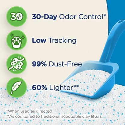 Ultra Pearls Cat Litter - 99.9% Dust Free, Low Tracking, Soft on Paws, Fragrance Free - 5 Lbs. - Image 3