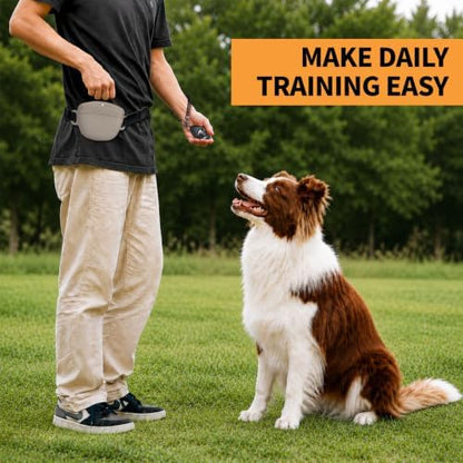 Silicone Dog Treat Pouch with Training Clicker - Image 6