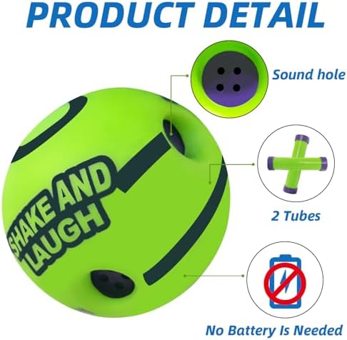 Dog Toys Ball, Interactive, XL, 5.51 in (14 cm) - Image 2