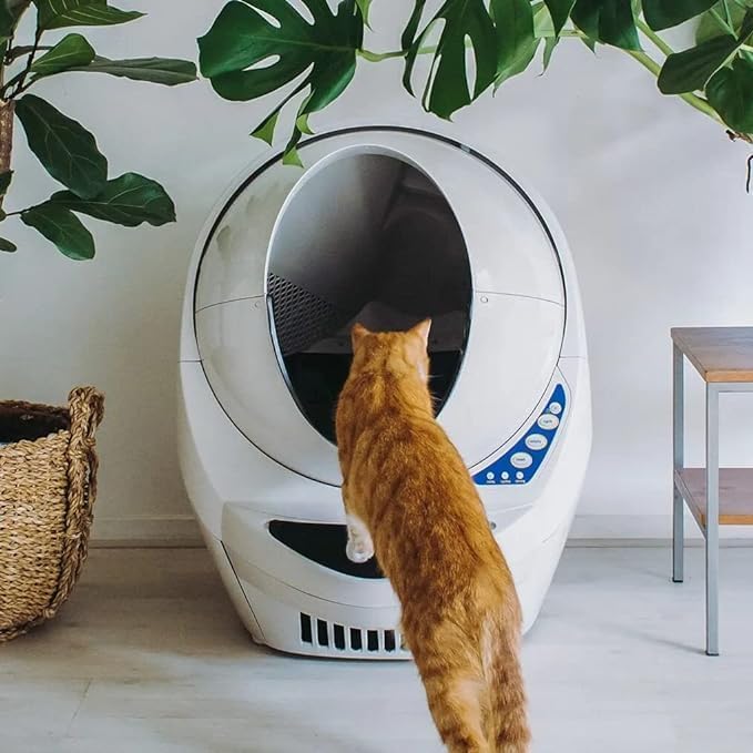 Litter-Robot 3 by Whisker, Beige - Automatic, Self-Cleaning Cat Litter Box, Helps Reduce Litter Box Odors, Works with Almost Any Clumping Litter, WhiskerCare 1-Year Warranty
