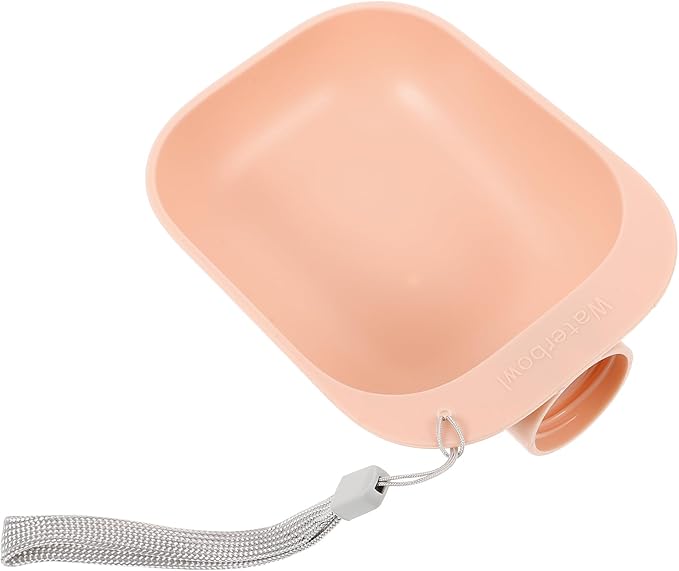 BESPORTBLE Pet Water Feeder for Dogs Portable Travel Dog Water Bottle with Bowl Attachment Easy-to-Clean Abs Material for Outdoor Hydration