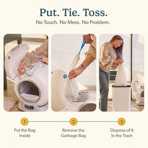 PetCove Cat Litter Box Liners LitterWrap Cat Litter Bags for Automatic Box - Image 2