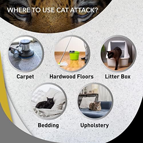Odorcide Cat Attack Concentrate Odor Eliminator - Cat Urine Remover for Carpet & Upholstery - Litter Box Odor Eliminator - 16 oz - Image 3