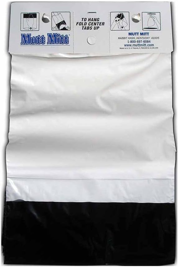 Mutt Mitt Dog Waste Pick Up Bag, 100-Count