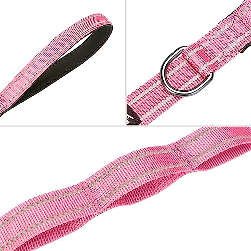 EXCELLENT ELITE SPANKER 5FT Reflective Double Dog Leash for Two Dogs 1" W - Image 4