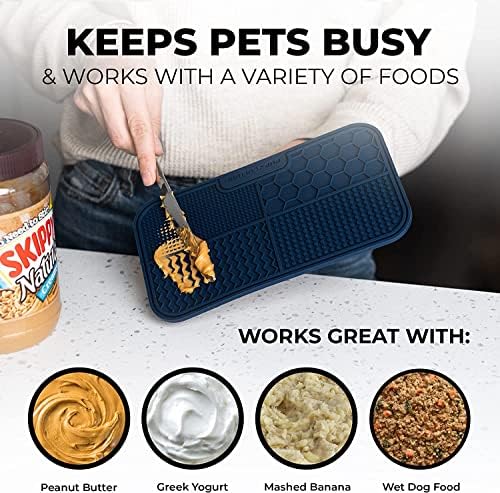 Pup Culture Dog Lick Mat for Dogs (2 Pack), Feeding Pad for Anxious Pets Plus 4 Different Puzzles for Mental Stimulation for Dogs - Supports Mental, Dental, and Digestive Health - Heavy Duty - Image 5