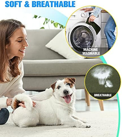 Kkiimatt 10 in 1 Dog Grooming Hammock Harness with Nail Clippers/Trimmer, Nail Hammock for Trimming, Grooming Sling Hange Holder for Extra Large Dogs (XXL/Under 120lb, Khaki Green) - Image 4