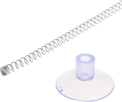 Forgun Cat Toys Feather Stick Spring Suction Cup Pet Teaser Funny Interactive Wand Pen