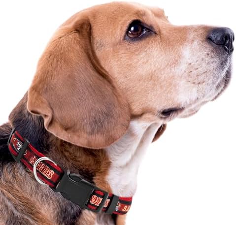 New & Improved Pets First NFL Licensed PET Collar- Heavy-Duty, Strong, and Durable New Dog Collar. Available in 32 Football Teams and 4 Sizes - Image 3