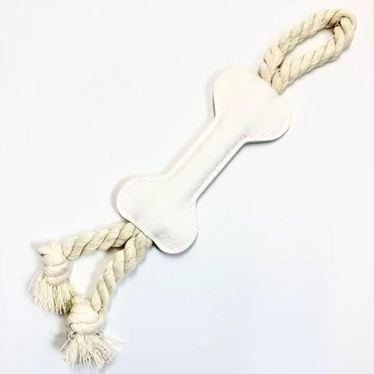 6 -Pack Count Dog Rope Toy with Bone Shape, Cotton Rope Tug Toy, Durable Chew Toy, Multiple Colors Available from