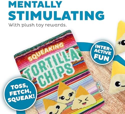 Outward Hound Snack Bag Tortilla Chips Puzzle Squeaky Dog Toys - Image 4